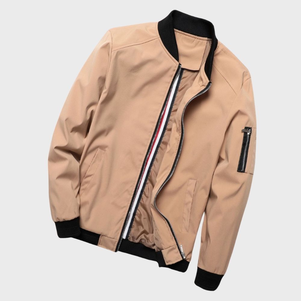 Jarl Bomber Jacket | Lightweight Zip Jacket for Autumn