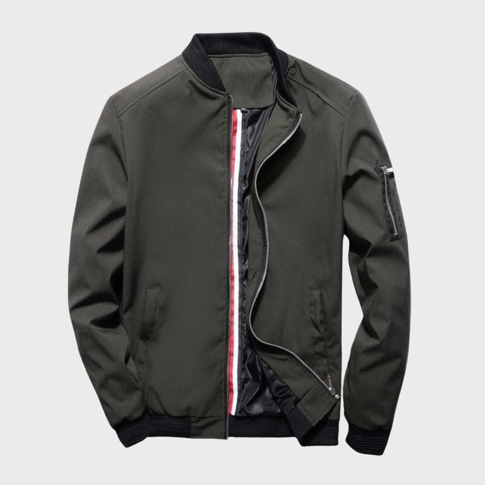 Jarl Bomber Jacket | Lightweight Zip Jacket for Autumn