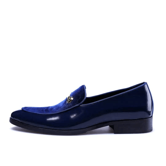 Kean Loafers | Men's Patent Leather Italian-Style Formal Shoes