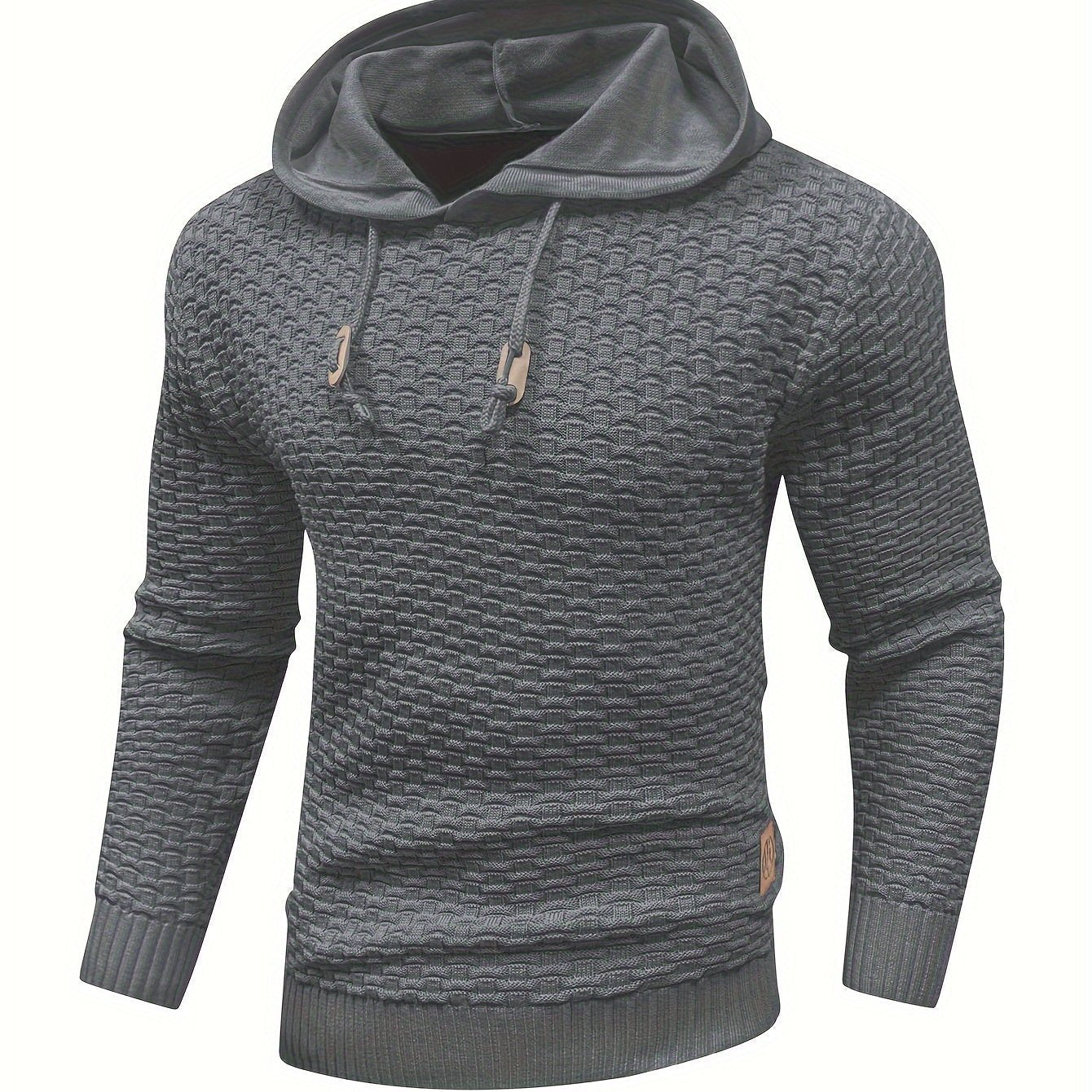 Kentley Hoodie | Men's Retro Knitted Hoodie for Winter