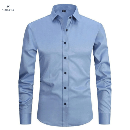 Larkin Men’s Shirt | Stretch Dress Shirt for Autumn