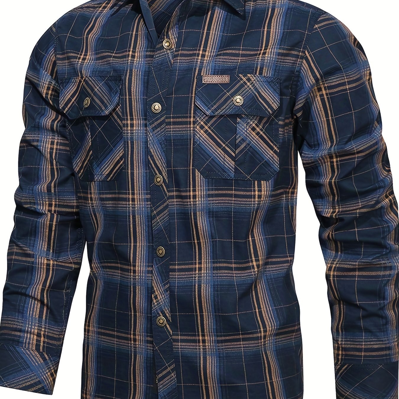 Kirian Shirt | Men's Casual Checkered Shirt for Autumn
