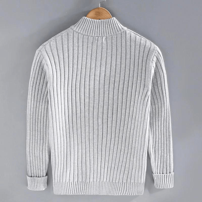 Lewin Men’s Cardigan | Shetland Wool Cardigan for Autumn
