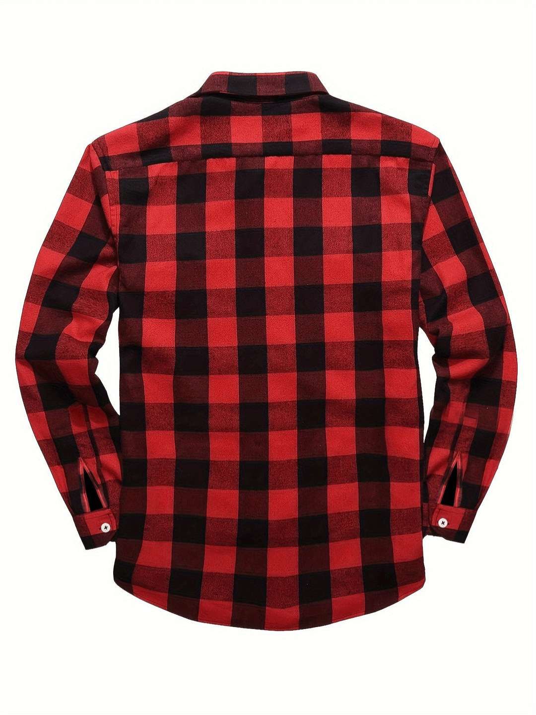 Lars Men’s Shirt | Casual Lumberjack Plaid Shirt for Autumn Layering