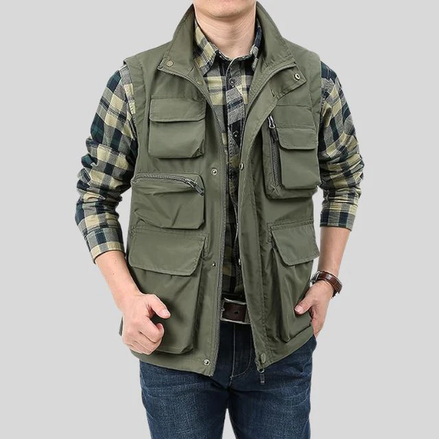 Lauris Men’s Bodywarmer | Multi-Pocket Bodywarmer for Autumn