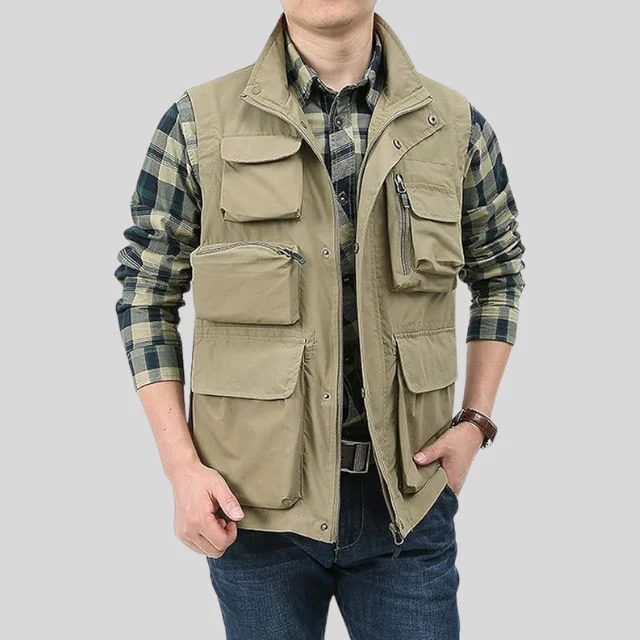 Lauris Men’s Bodywarmer | Multi-Pocket Bodywarmer for Autumn