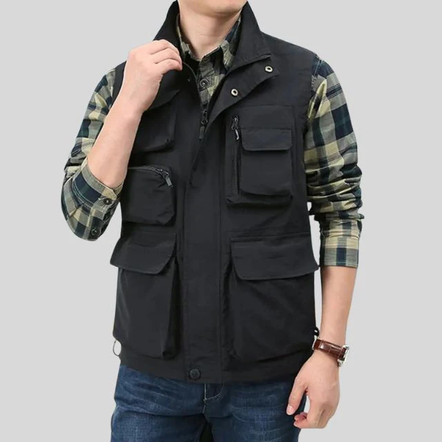 Lauris Men’s Bodywarmer | Multi-Pocket Bodywarmer for Autumn