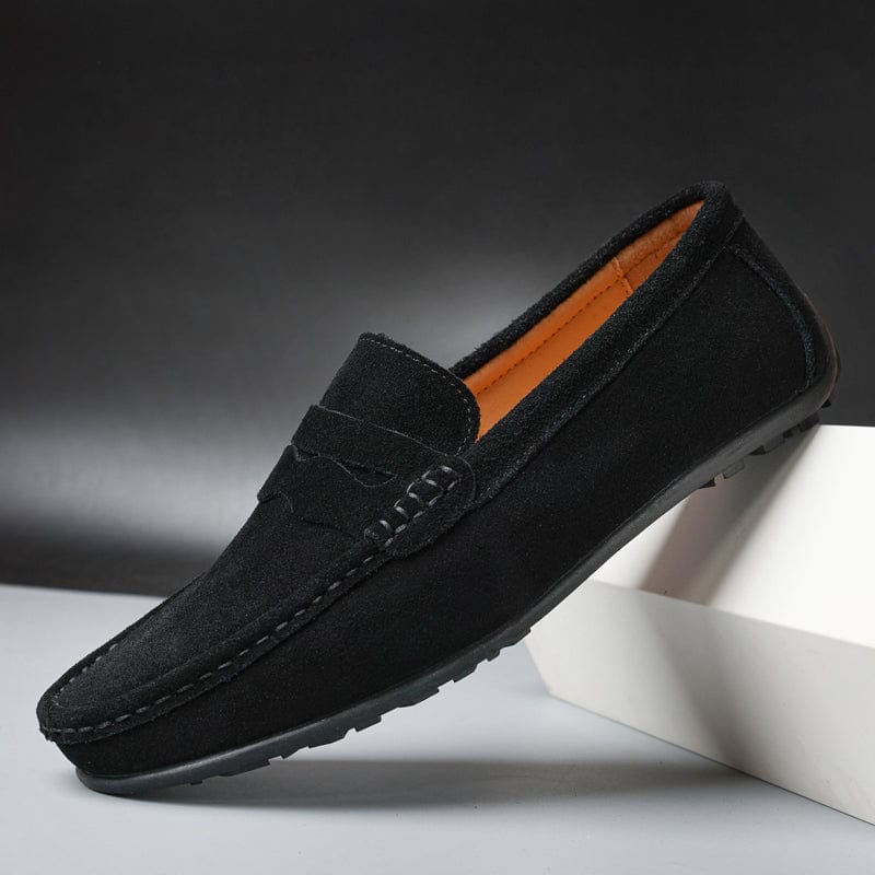 Kasper Loafers | Men's Suede Slip-On Casual Shoes