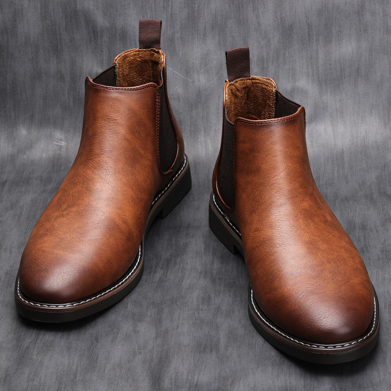 Kendrick Boots | Men's Autumn Slip-On Smart Casual Ankle Boots
