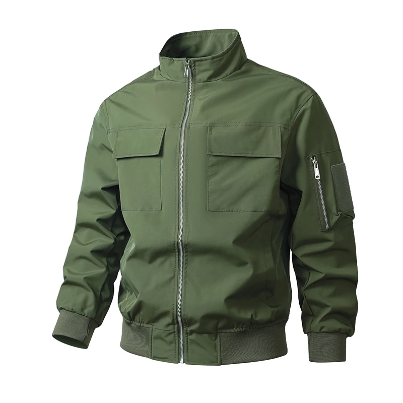 Lavern Men’s Jacket | Slim Fit Bomber Jacket for Autumn