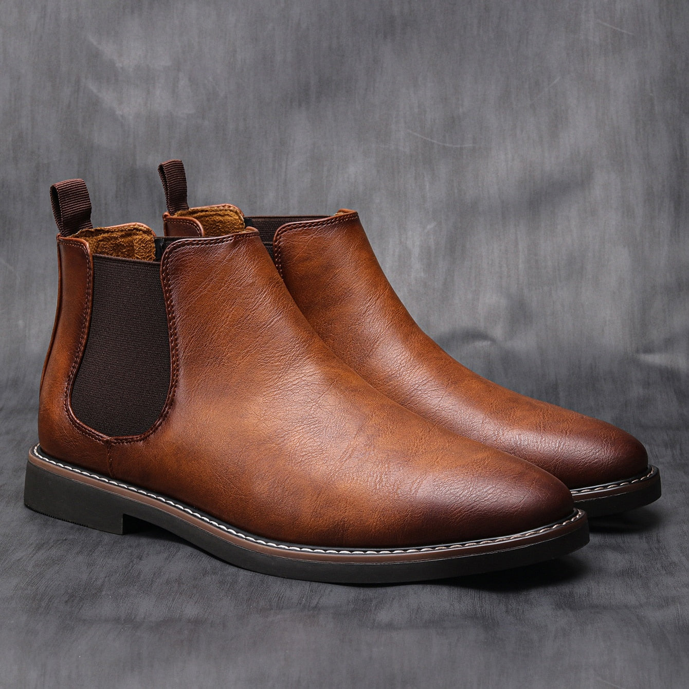 Kendrick Boots | Men's Autumn  Slip-On Smart Casual Ankle Boots