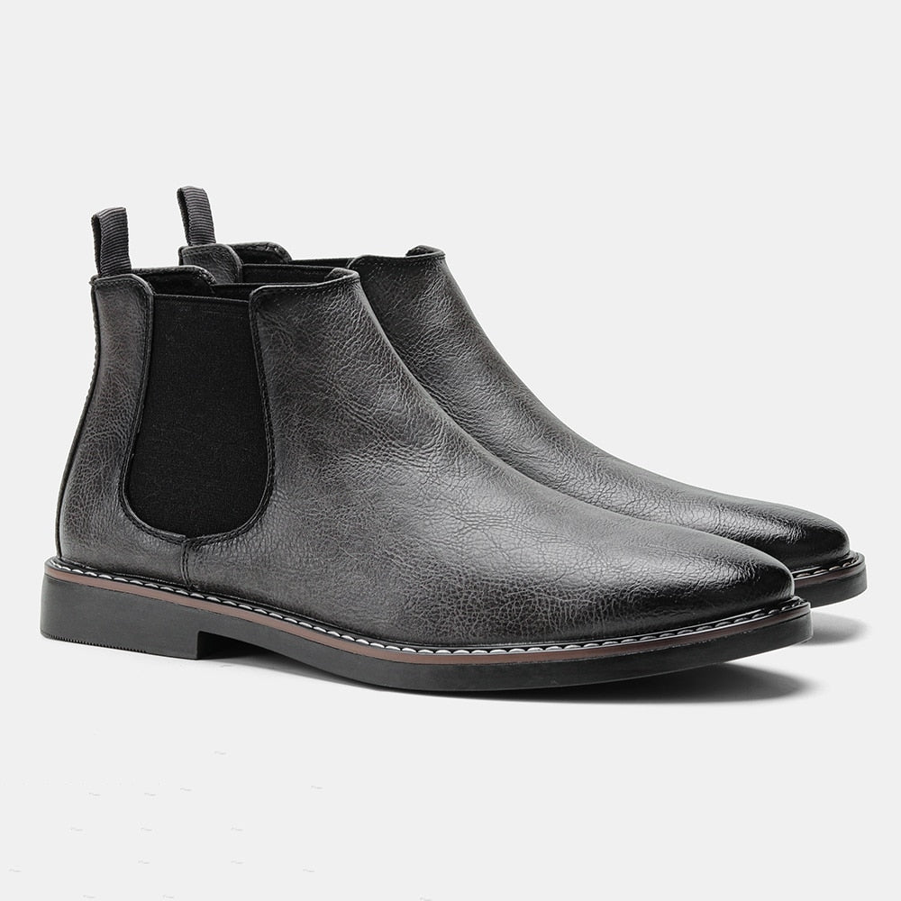 Kendrick Boots | Men's Autumn  Slip-On Smart Casual Ankle Boots