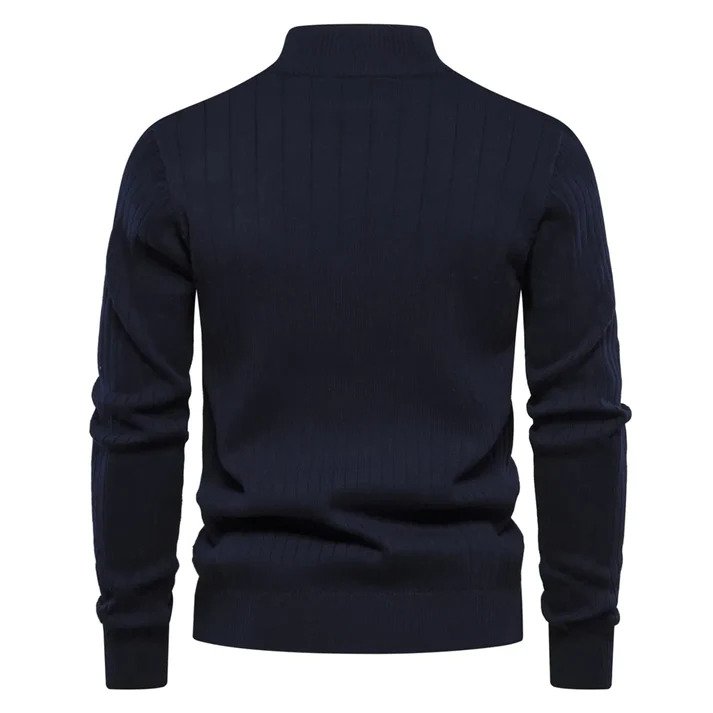 Liev Men’s Sweater | Sweater with High Collar for Autumn