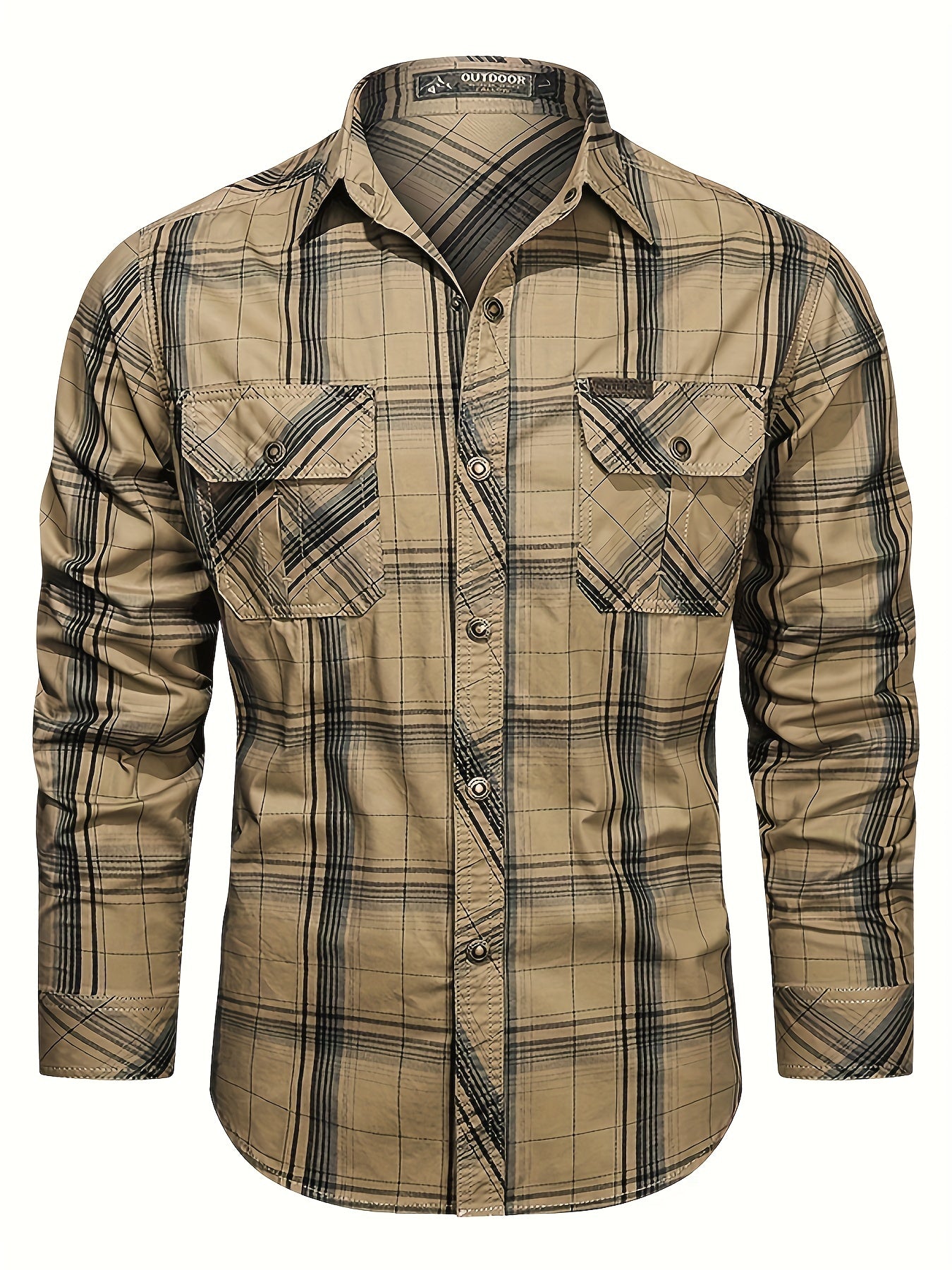 Kirian Shirt | Men's Casual Checkered Shirt for Autumn