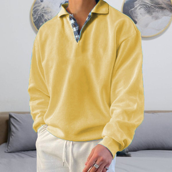 Keith Shirt | Men's Casual Long Sleeve Button-Up Shirt for Autumn
