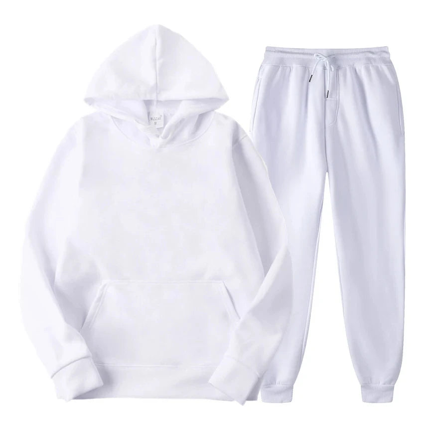 Larenz Men's Jogging Set | Crewneck Pullover and Jogger Pants