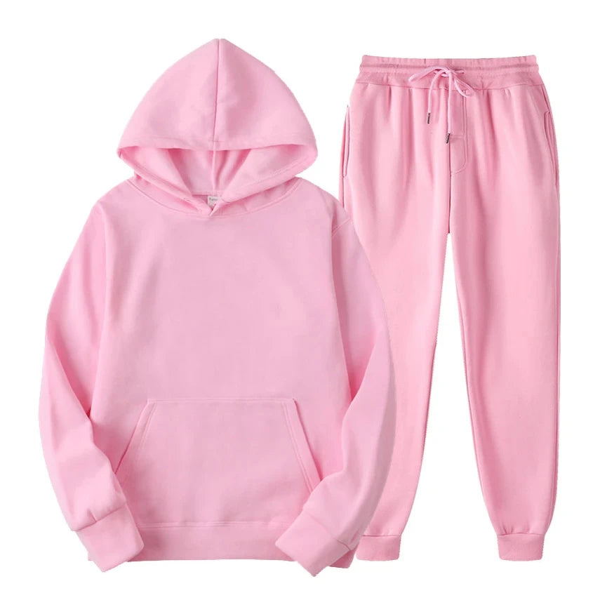 Larenz Men's Jogging Set | Crewneck Pullover and Jogger Pants