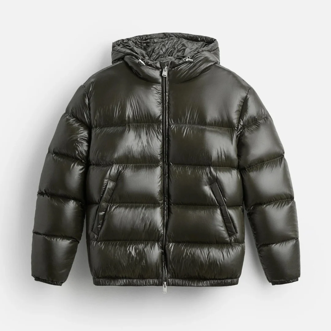 Lex Men’s Jacket | Oversized Hooded Puffer Jacket for Winter