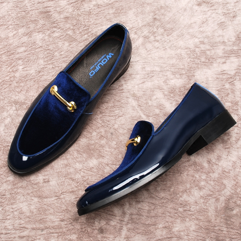 Kean Loafers | Men's Patent Leather Italian-Style Formal Shoes