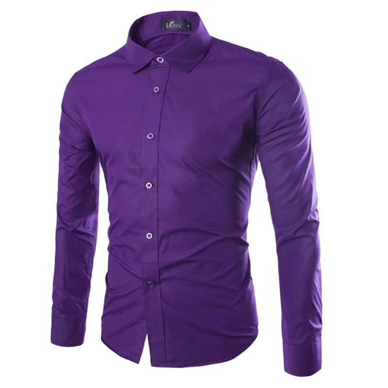 Lawson Men’s Shirt | Wrinkle-Free Dress Shirt for Autumn