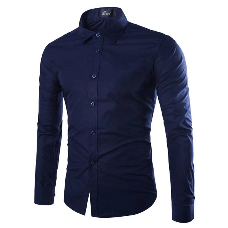 Lawson Men’s Shirt | Wrinkle-Free Dress Shirt for Autumn