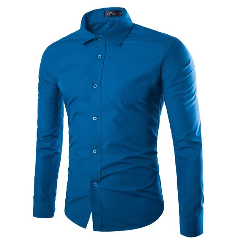 Lawson Men’s Shirt | Wrinkle-Free Dress Shirt for Autumn