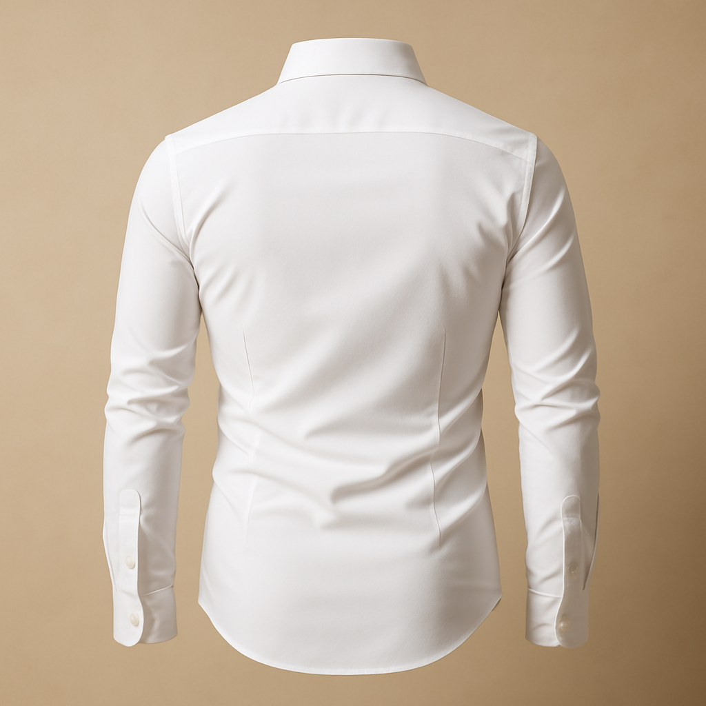 Karsten Dress Shirt | Men's Autumn Slim Fit with Patterned Inner Collar