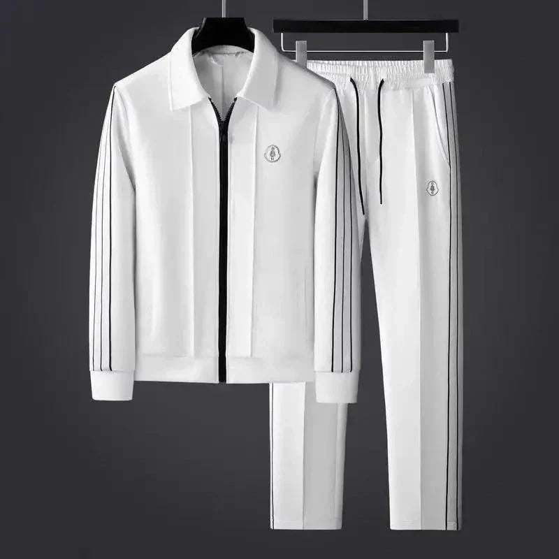 Jayant Men’s Set | Two-Piece Track Suit with Zip Jacket and Jogging Trousers for Autumn