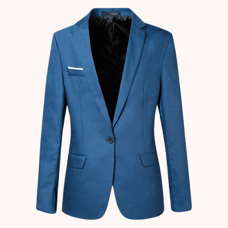 Larry Men’s Blazer | Casual Tailored Blazer for Autumn