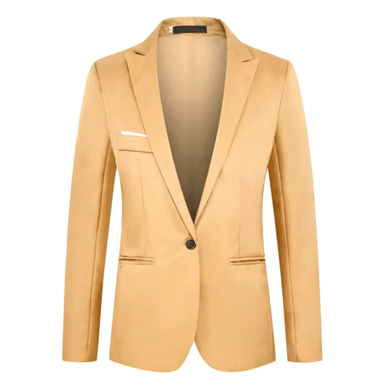 Larry Men’s Blazer | Casual Tailored Blazer for Autumn