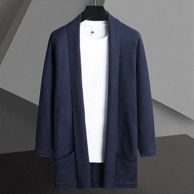 Leland Men’s Cardigan | Knitted Casual Cardigan for Autumn