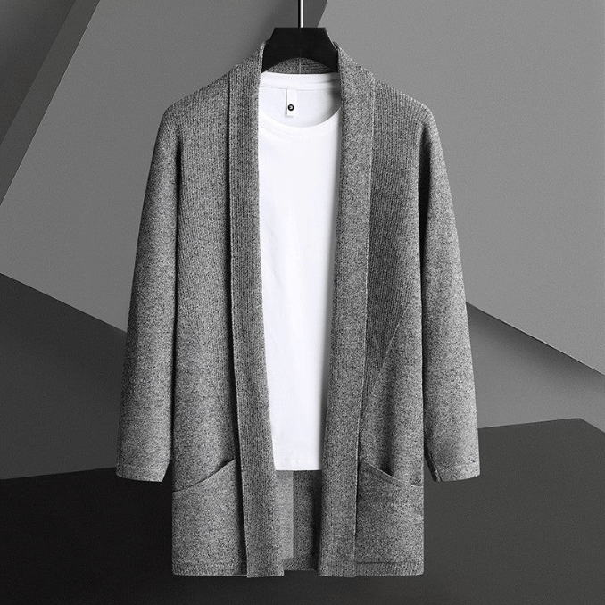 Leland Men’s Cardigan | Knitted Casual Cardigan for Autumn