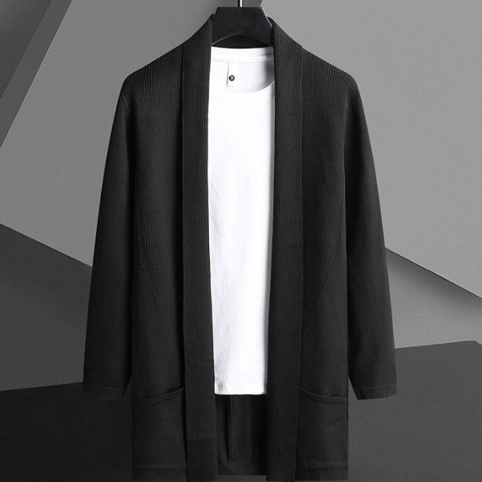 Leland Men’s Cardigan | Knitted Casual Cardigan for Autumn