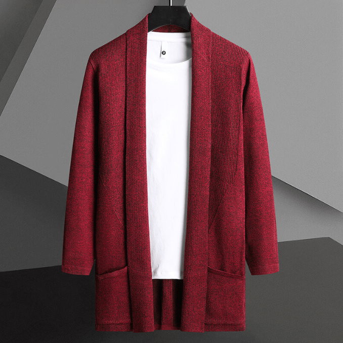 Leland Men’s Cardigan | Knitted Casual Cardigan for Autumn