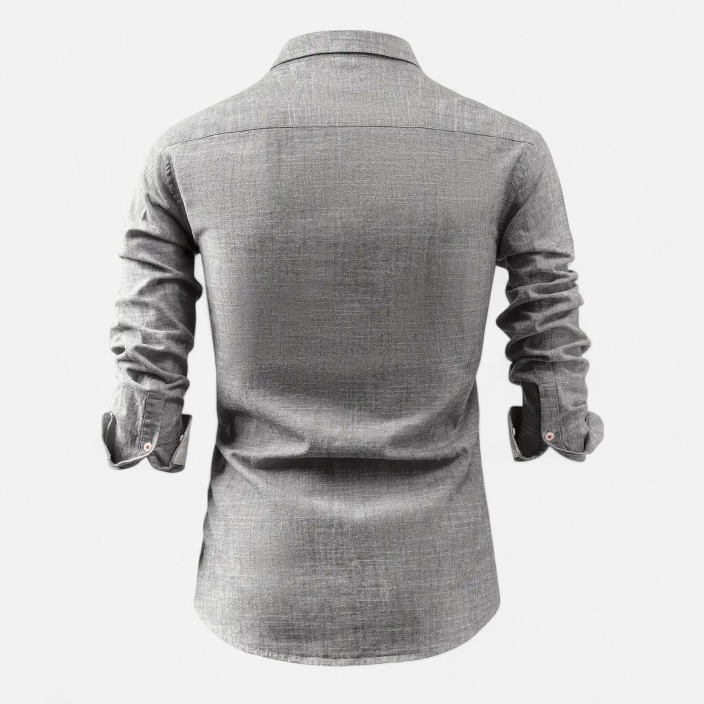 Kairo Men’s Shirt | Cotton Long Sleeve Button-Down Shirt for Autumn