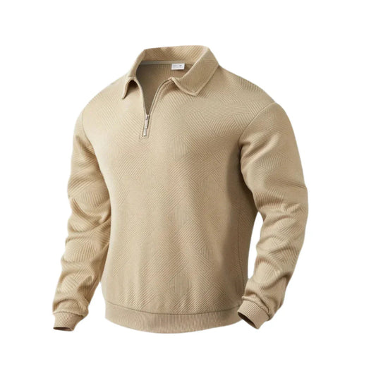 Kasen Men’s Jumper | Knitted Quarter-Zip Jumper