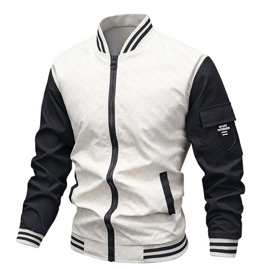 Lev Men’s Jacket | Lightweight Bomber Jacket for Autumn