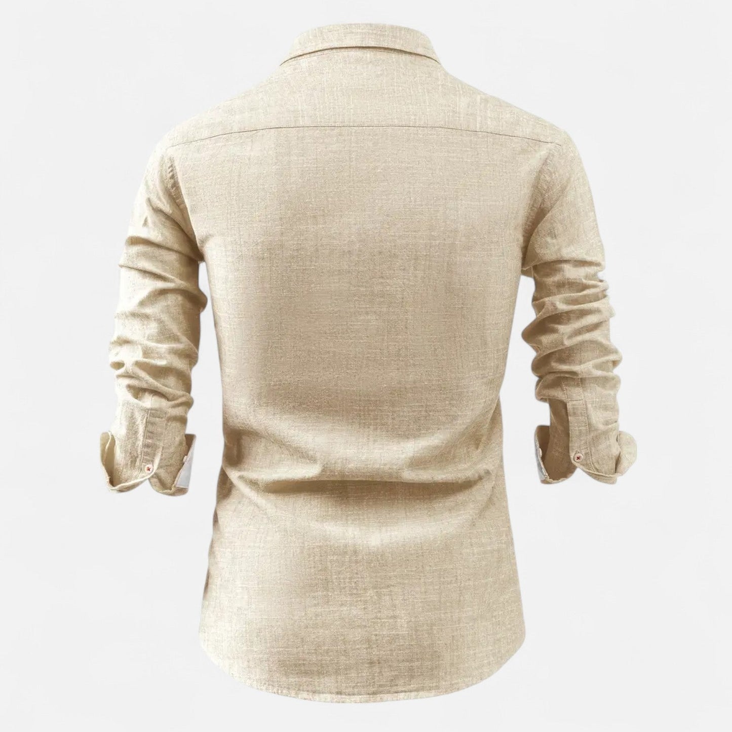 Kairo Men’s Shirt | Cotton Long Sleeve Button-Down Shirt for Autumn