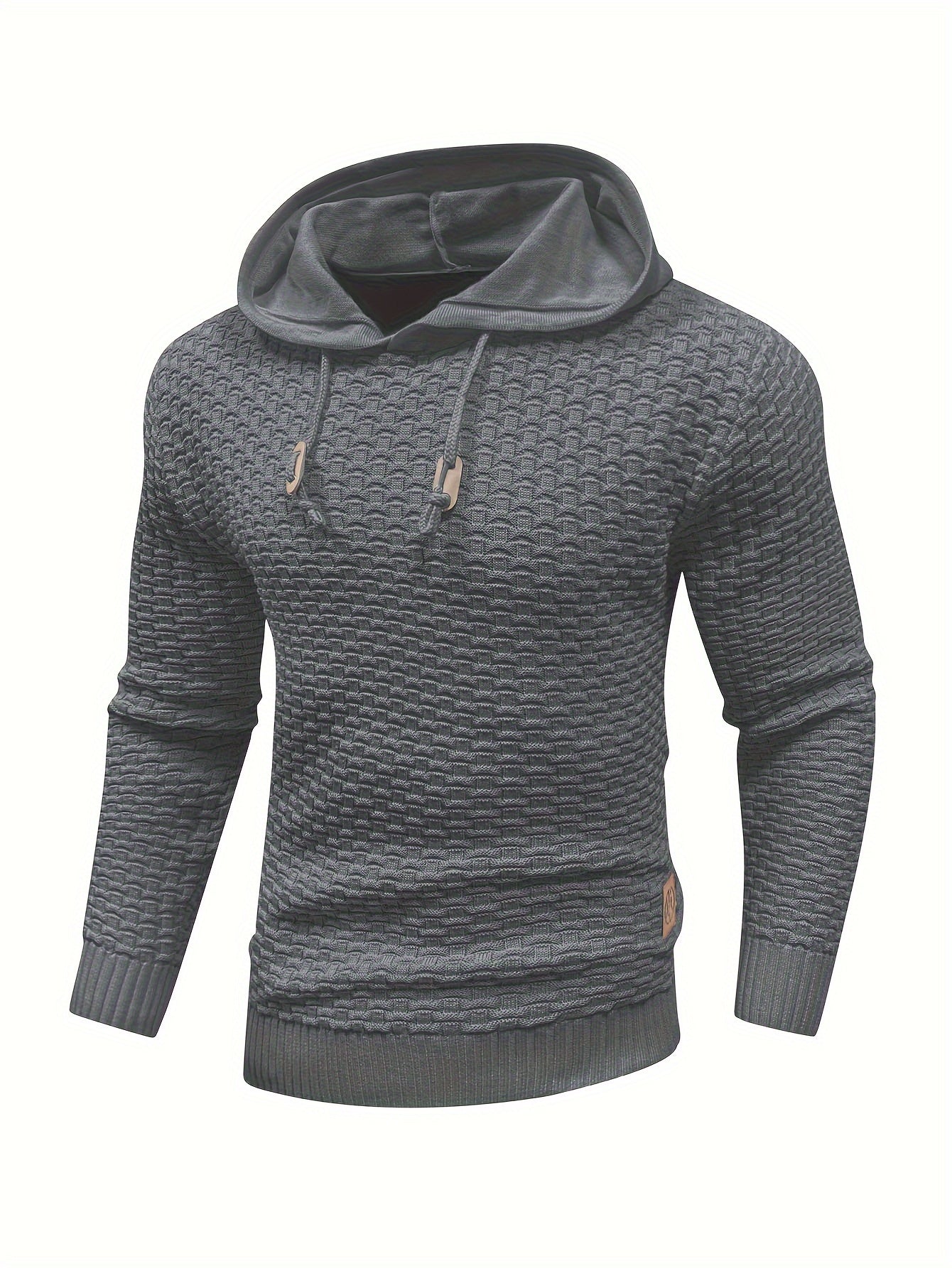 Kentley Hoodie | Men's Retro Knitted Hoodie for Winter