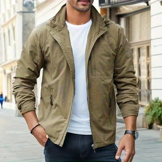 Kevin Cargo Jacket | Men's Autumn Waterproof Utility Street Jacket