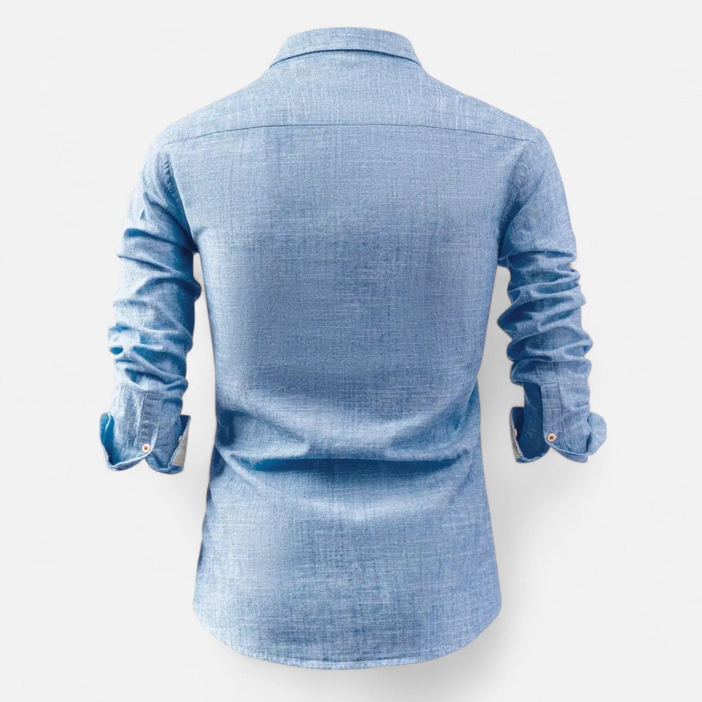 Kairo Men’s Shirt | Cotton Long Sleeve Button-Down Shirt for Autumn