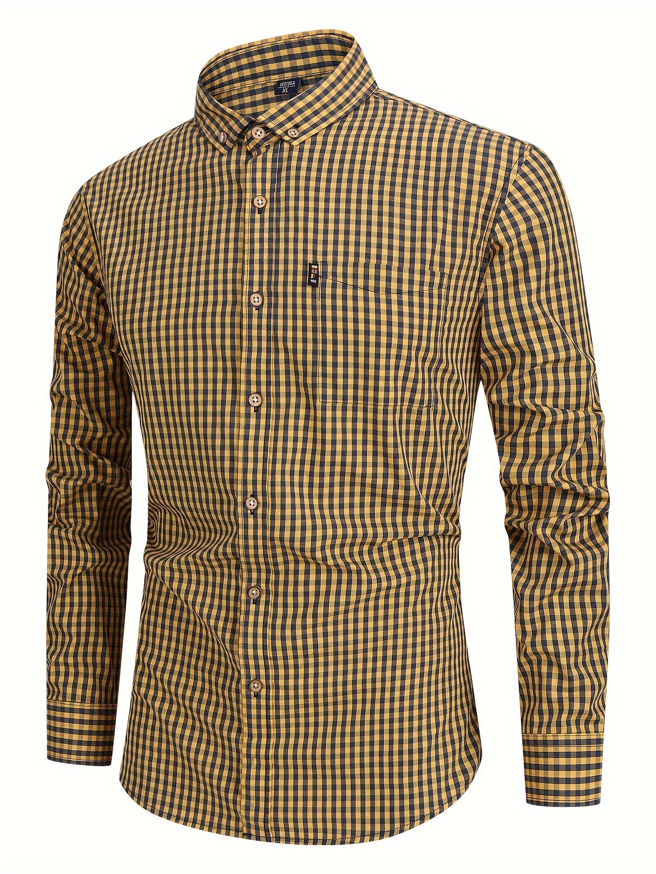 Kirtis Shirt | Men's Checkered Shirt for Autumn