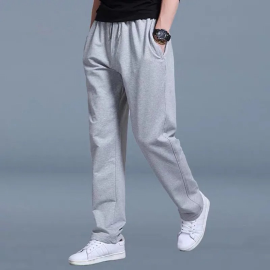 Jancarlo Men’s Joggers | Jogging Trousers with Elastic Waistband, Drawstring, and Side Pockets for Autumn