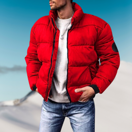 Aidan Puffer Jacket | Men's Brodie Quilted Winter Coat