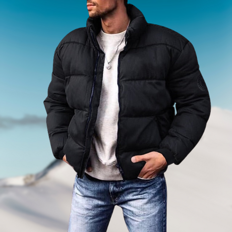 Aidan Puffer Jacket | Men's Brodie Quilted Winter Coat