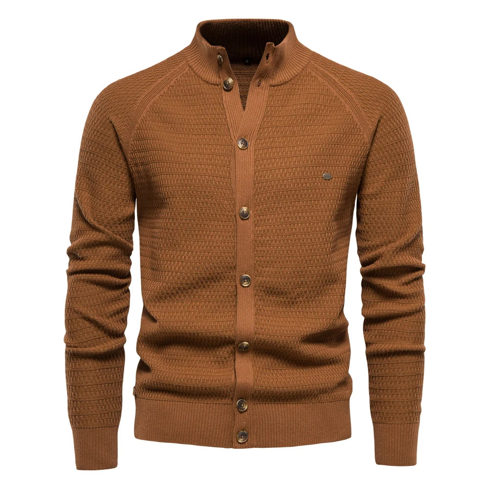 Albin Cardigan | Men's Winter Button-Up Knit Cardigan