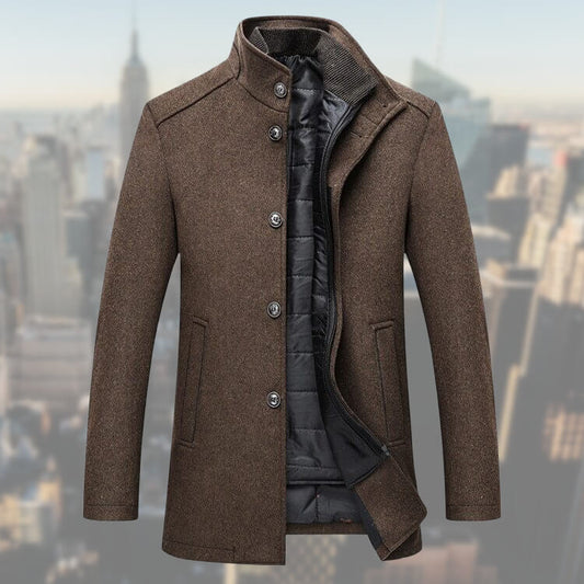Baine Trenchcoat | Samuel Men's Slim-Fit Trenchcoat
