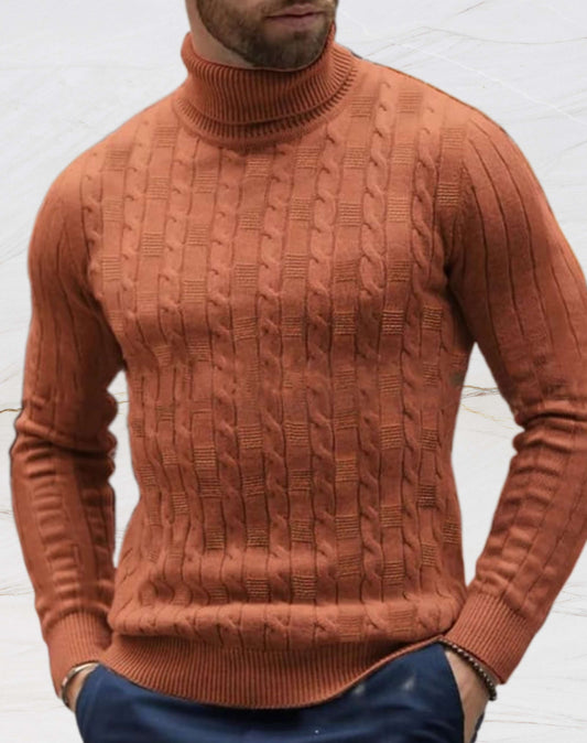 Barney Turtleneck Sweater | Men's Slim-Fit Turtleneck Knit