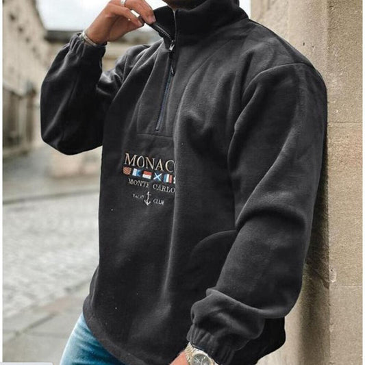 Bayron Jumper | Men's Warm Zip-Up Jumper