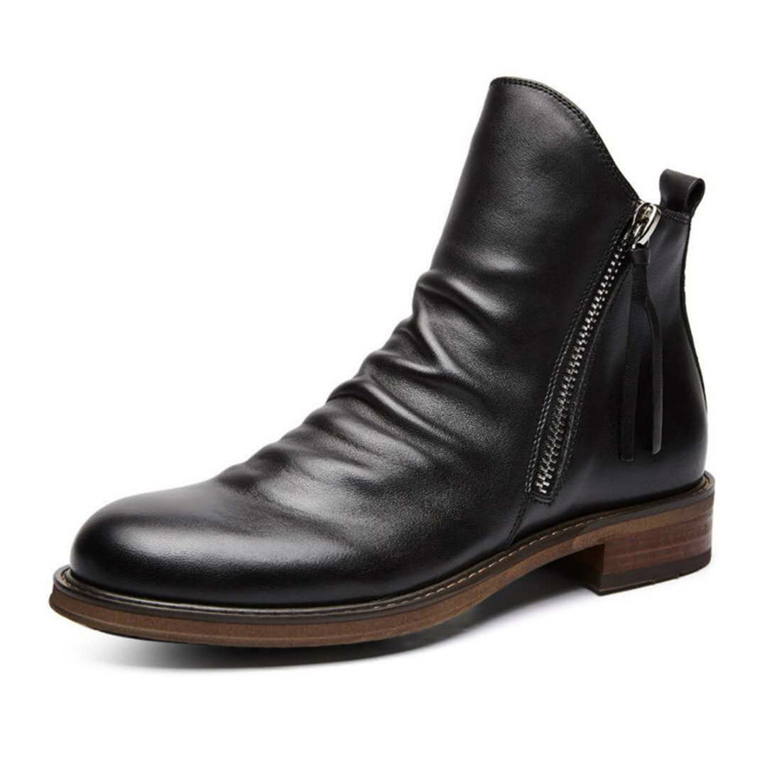 Lance Men’s Boots | Zip-Up Urban Ankle Boots for Autumn